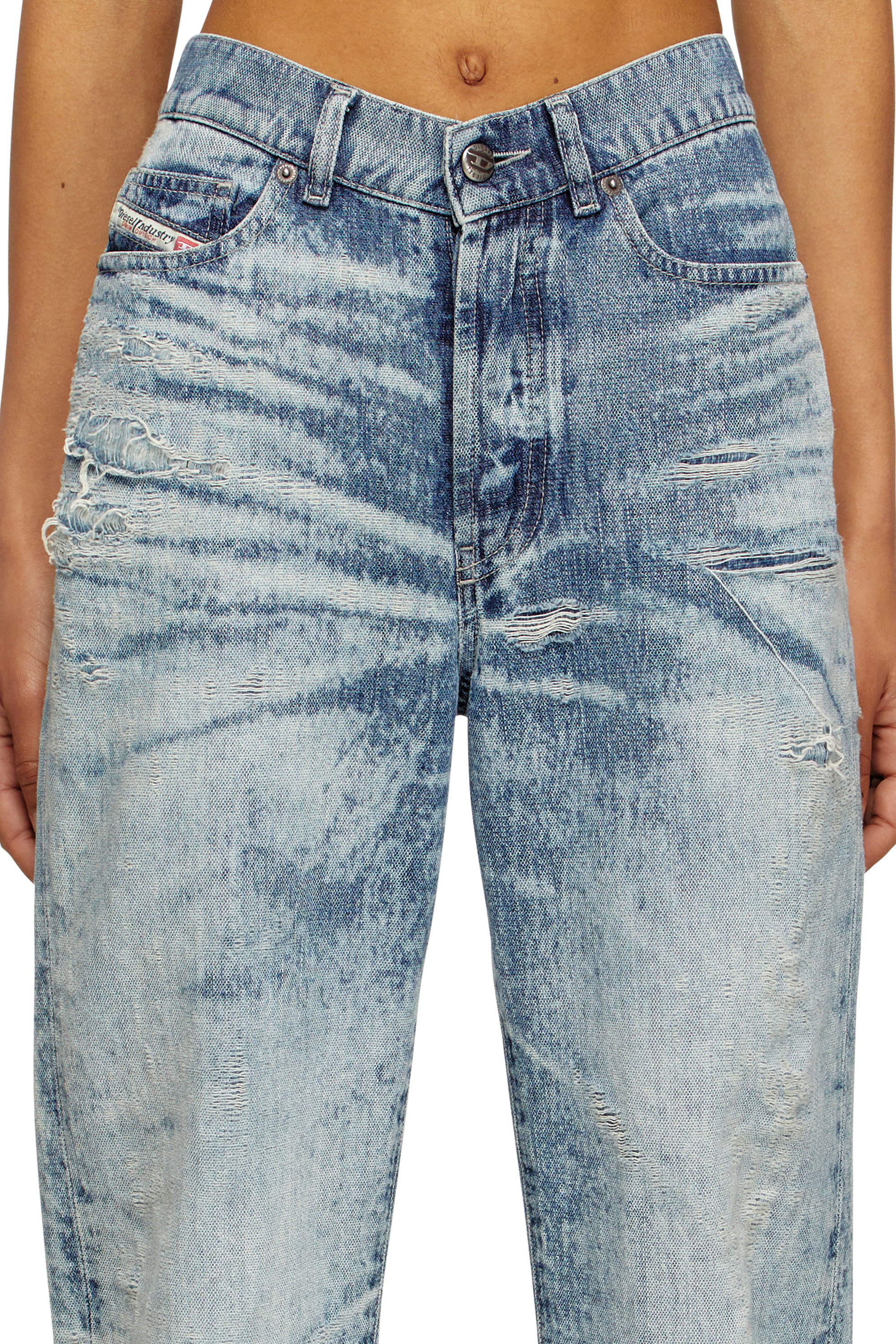Diesel - Woman's Regular Jeans 1971 D-Sent 068TY, Light Blue - 4