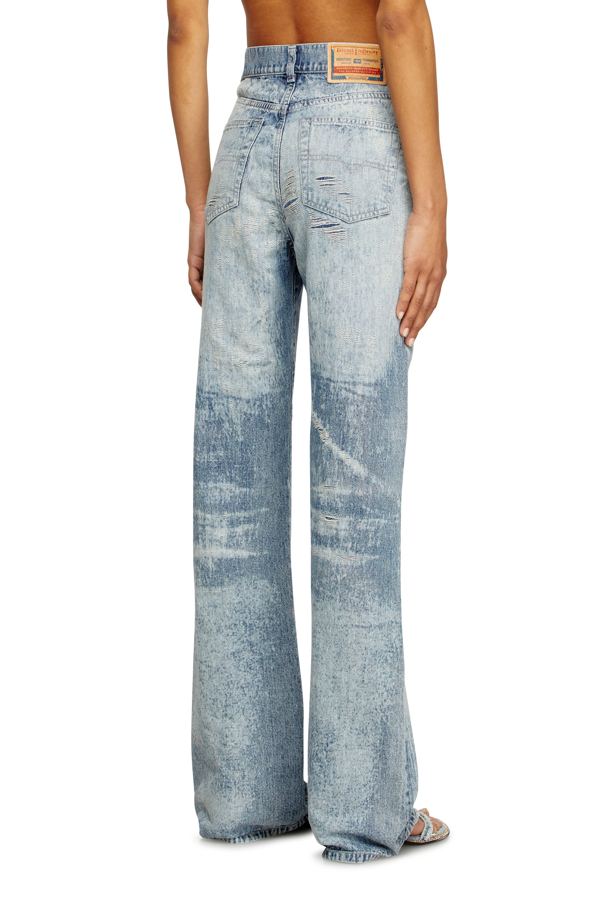 Diesel - Woman's Regular Jeans 1971 D-Sent 068TY, Light Blue - 3