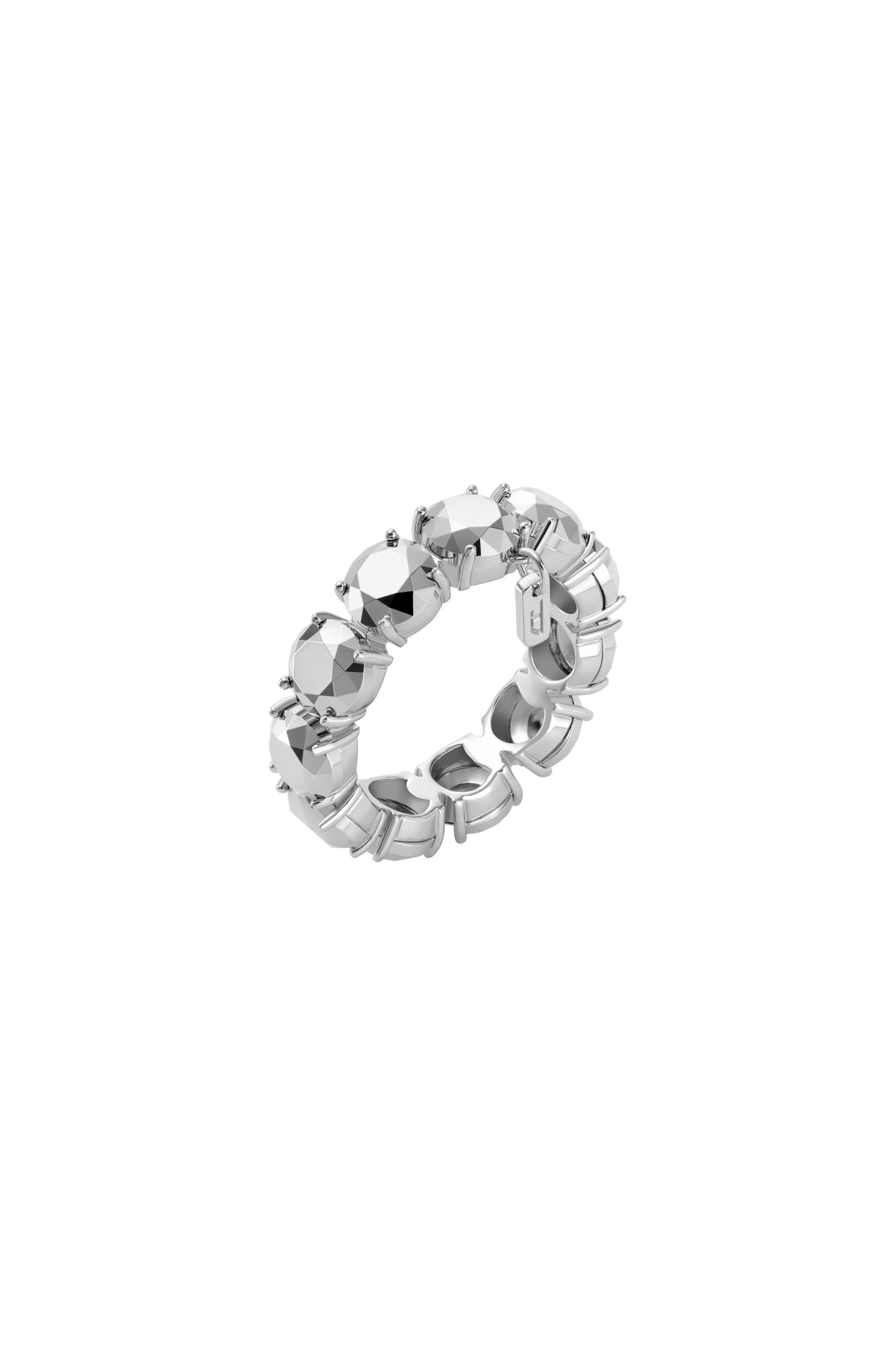 Diesel - DL1359040 STERLING SILVER JEWEL, Unisex's Sterling Silver Band Ring in Silver - 1