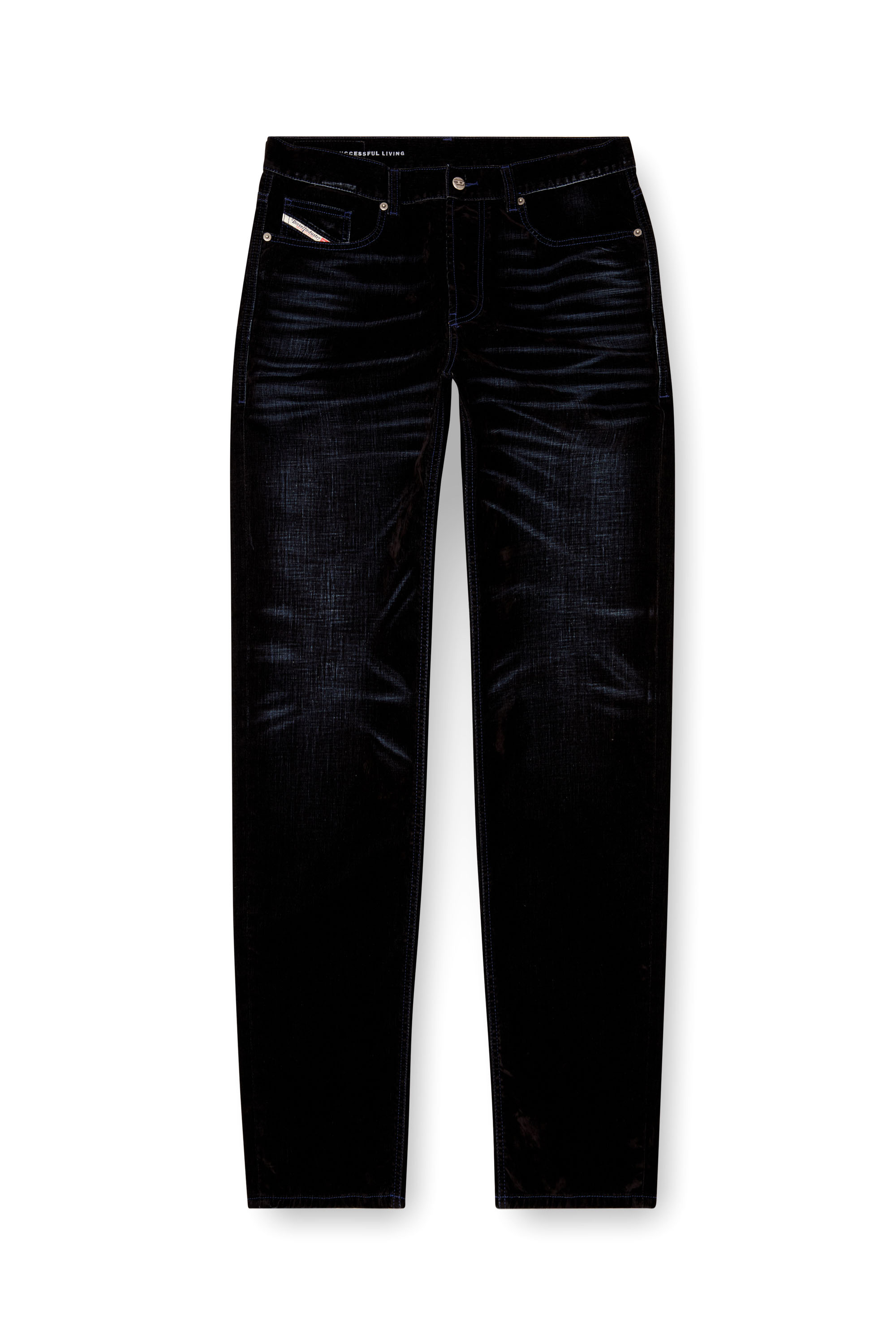 Diesel - Man's Regular Jeans 2024 D-Macs 068QY, Dark Blue - 3
